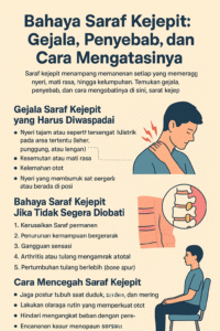 Bahaya Saraf Kejepit: Gejala, Penyebab, dan Cara Mengatasinya