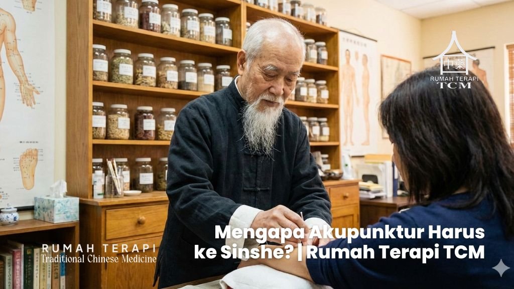 Mengapa Akupunktur Harus ke Sinshe? | Rumah Terapi TCM